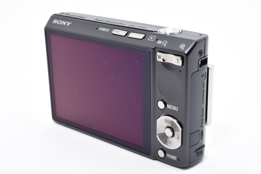 【極美品】SONY Cyber-shot DSC-T100 ブラック　ほぼ新品！