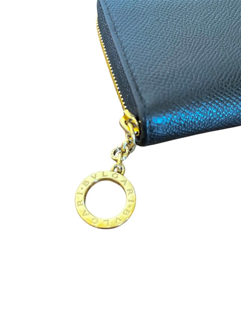 ✨️美品✨️BVLGARI ブルガリ レザー 財布 ケース ラウンドファスナー