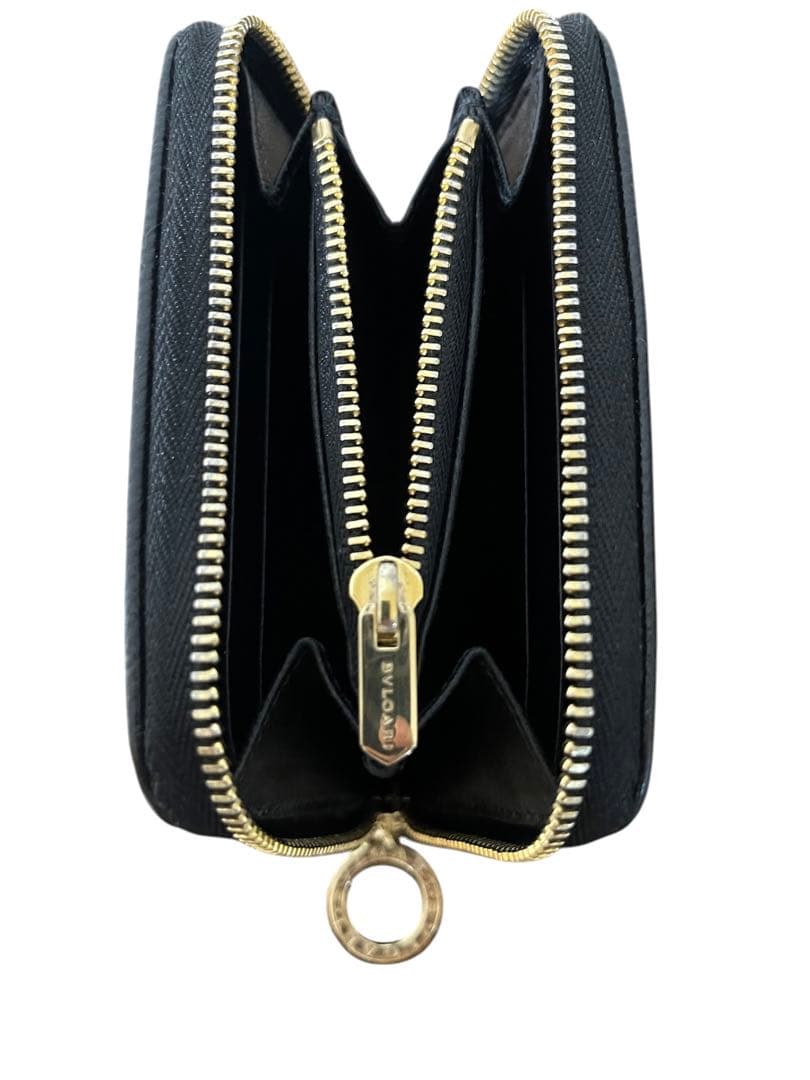 ✨️美品✨️BVLGARI ブルガリ レザー 財布 ケース ラウンドファスナー