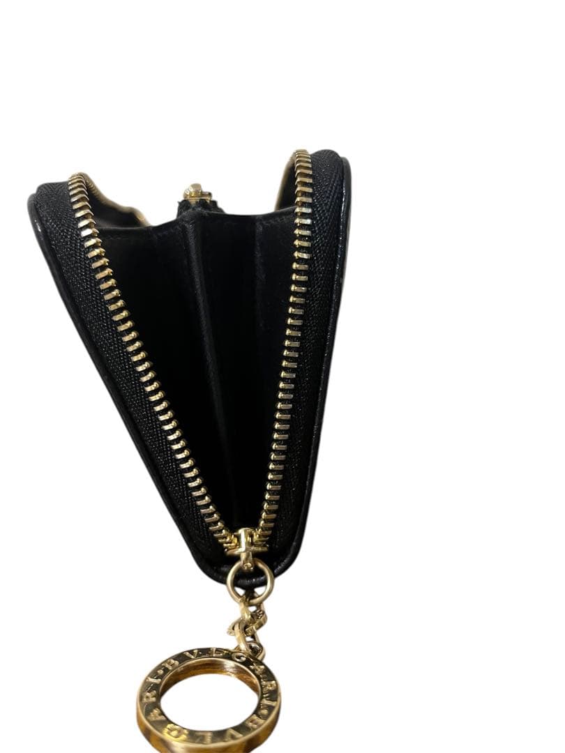 ✨️美品✨️BVLGARI ブルガリ レザー 財布 ケース ラウンドファスナー
