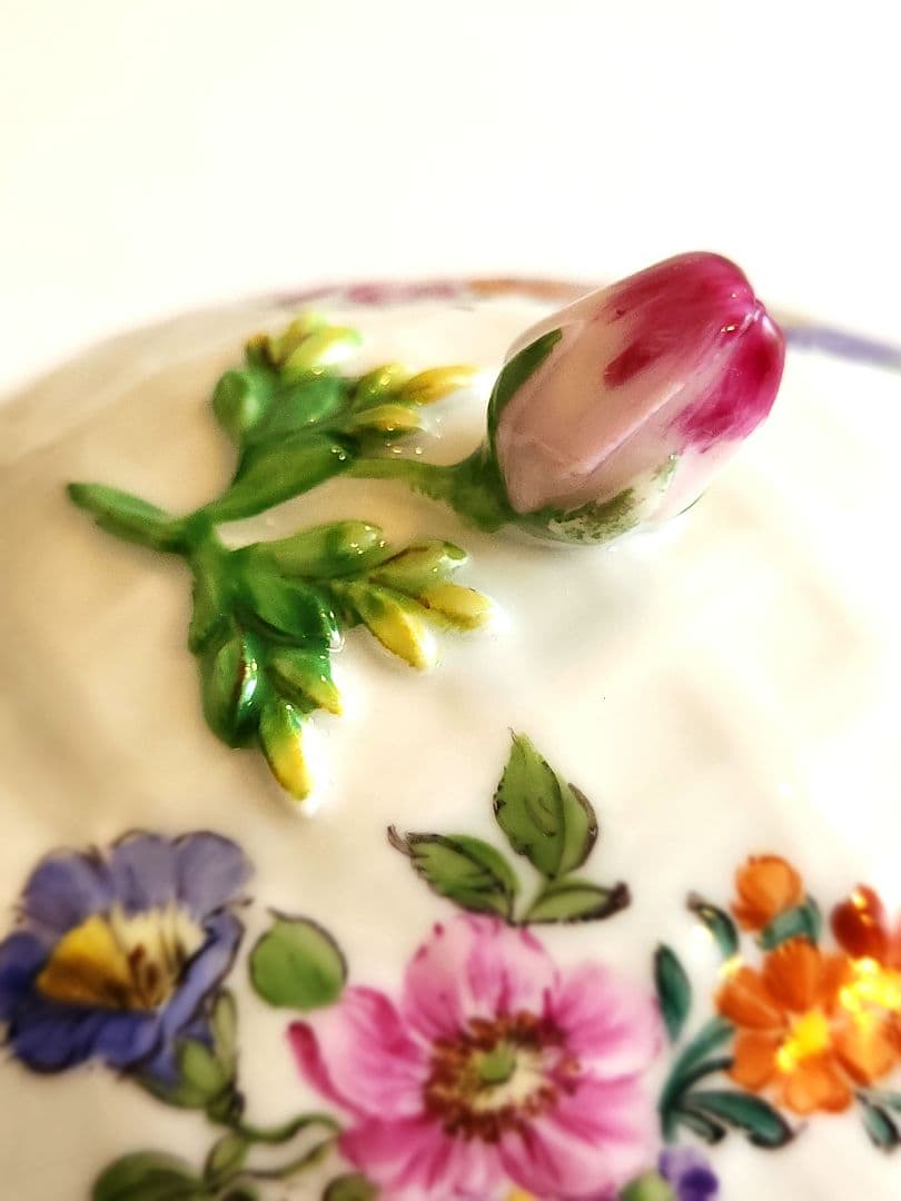 Dresden ドレスデン フラワーブーケ シュガーポット