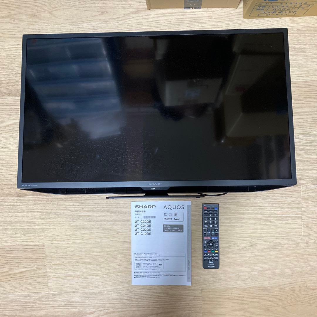 SHARP AQUOS 液晶テレビ 本体24年製　美品