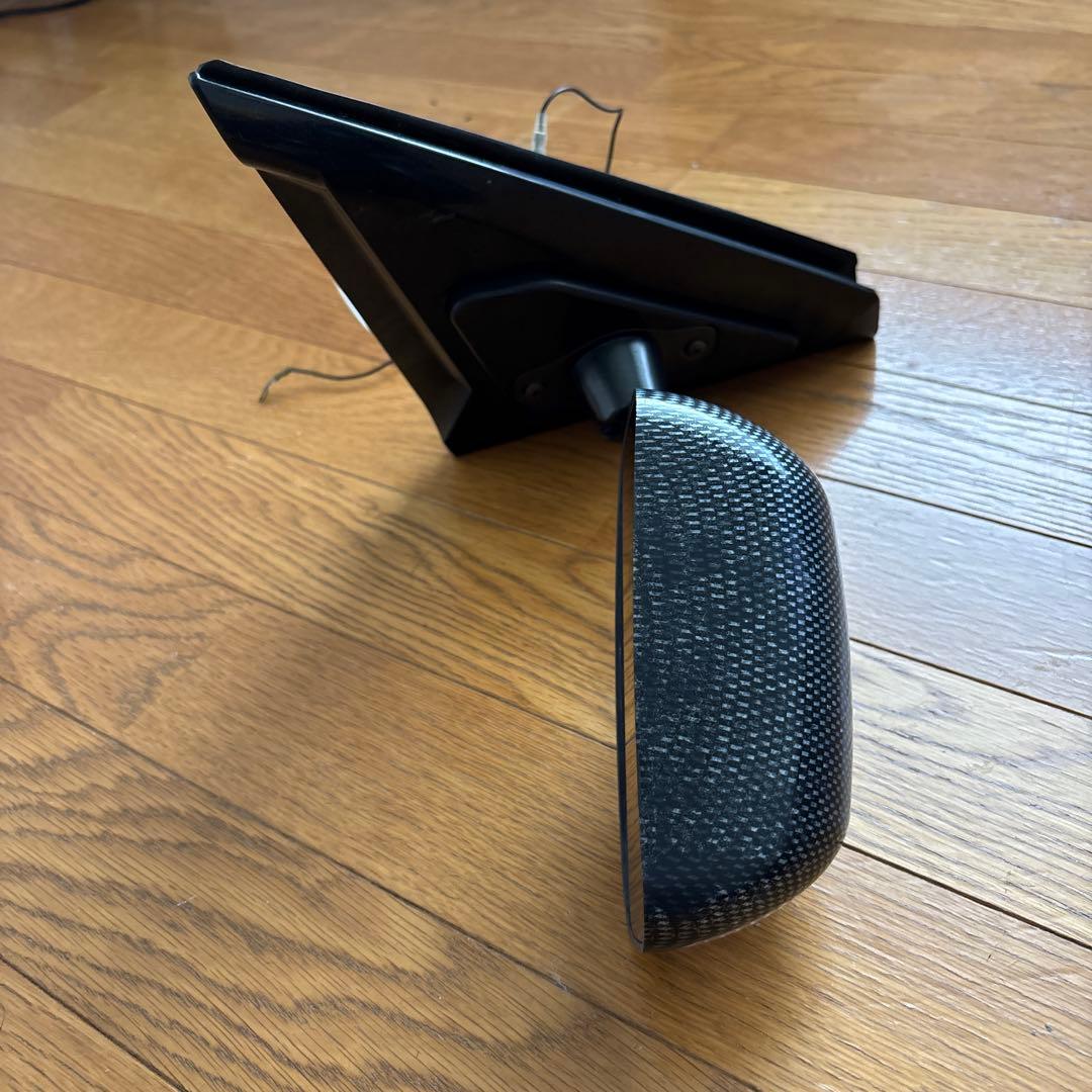 週末まで値下げ！zc31s用カーボン調 ブラックサイドミラーLEDウインカー内蔵