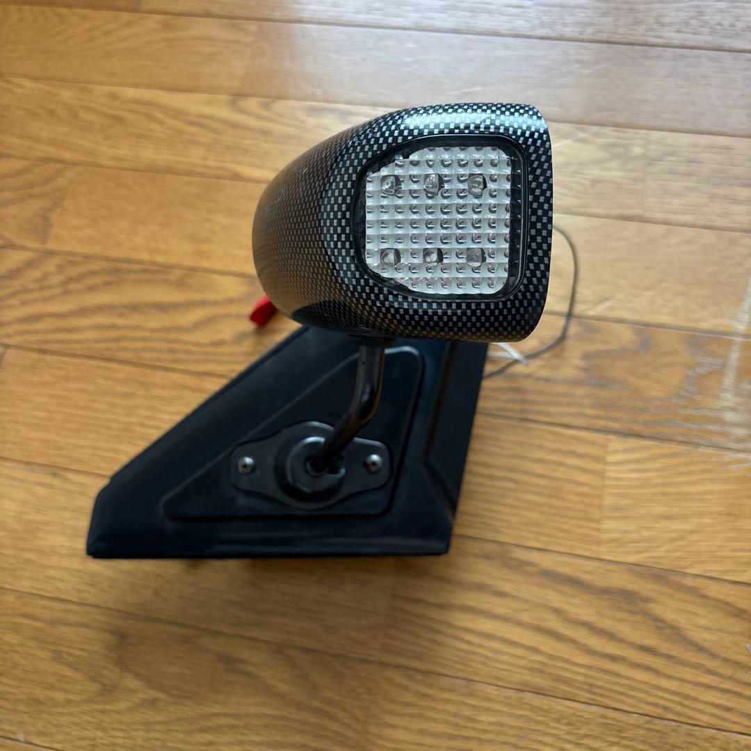 週末まで値下げ！zc31s用カーボン調 ブラックサイドミラーLEDウインカー内蔵