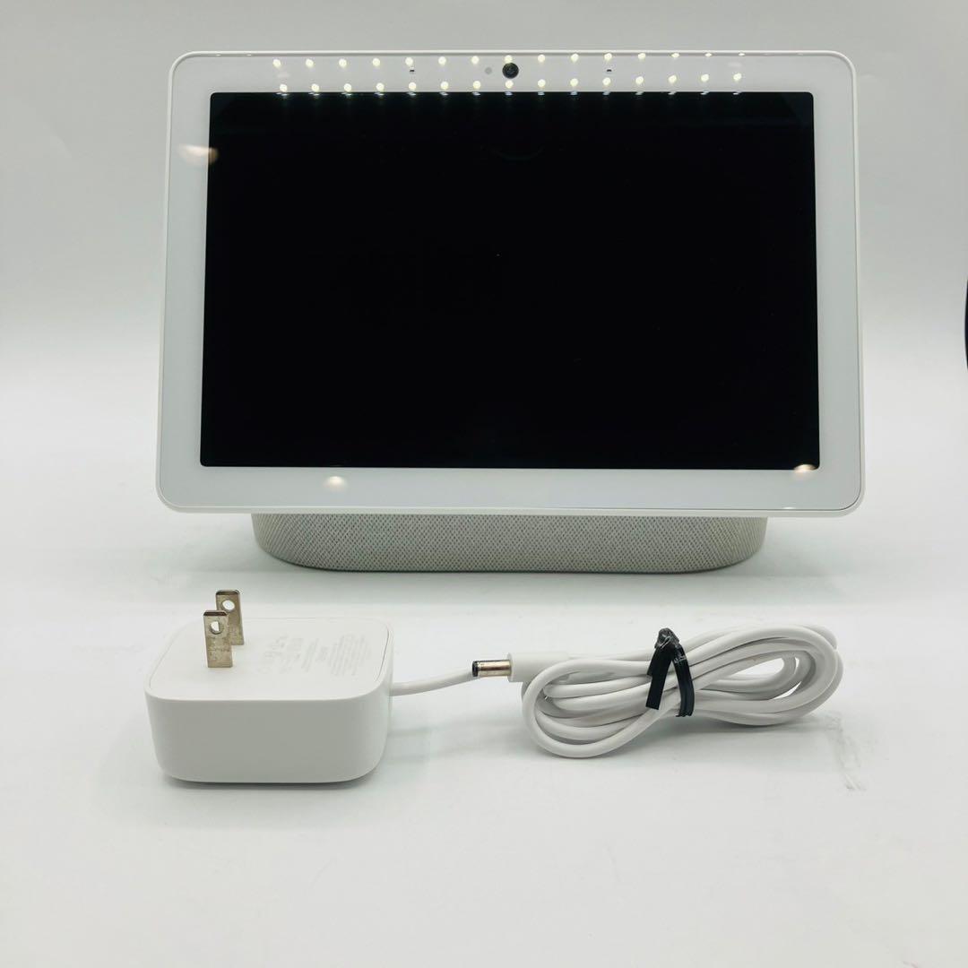 Google Nest Hub MAX 10インチ ホワイト ACアダプター付き