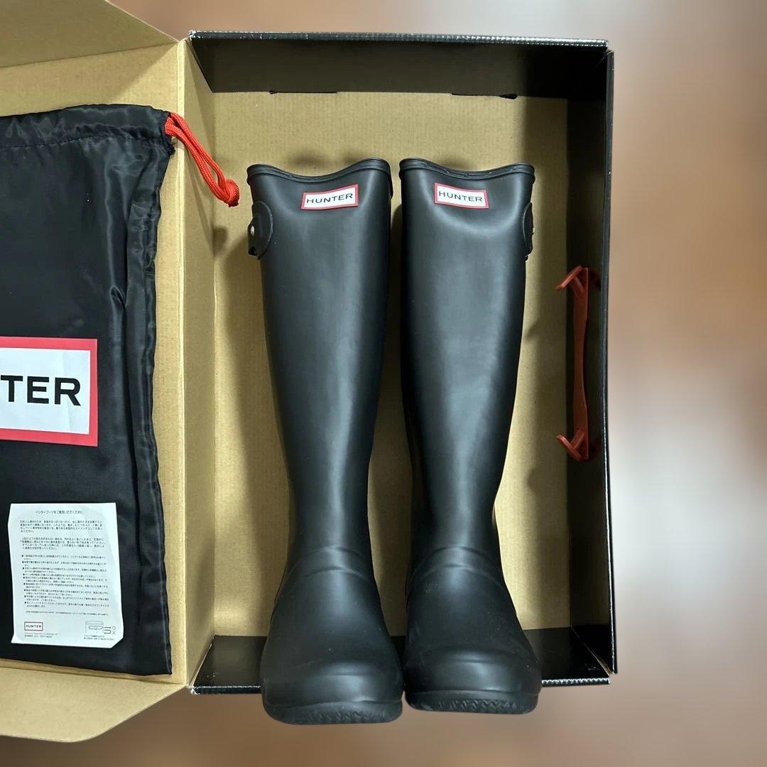 HUNTER ORIGINAL TOUR ブラック レインブーツ