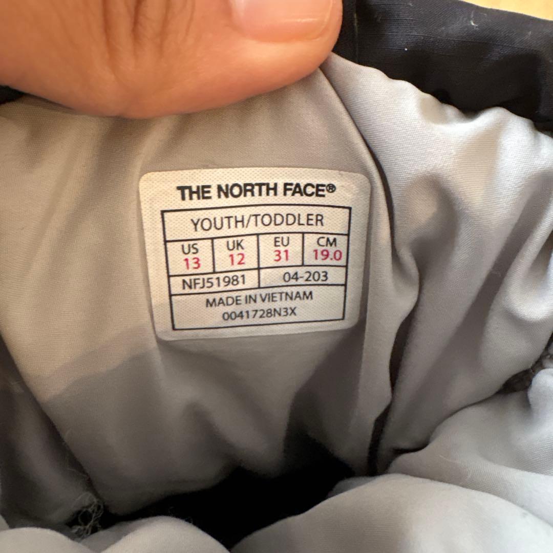 一度のみの着用！THE NORTH FACE ヌプシ19㎝