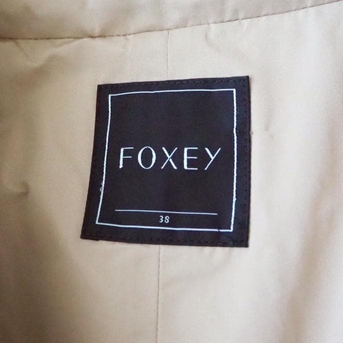seiko様FOXEY フォクシー ラッフルシェイプ 中綿 ジレ コート 38
