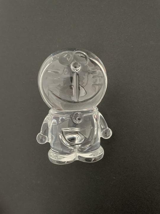 未使用　Baccarat　バカラ　ドラえもん　フィギュア置物　美品