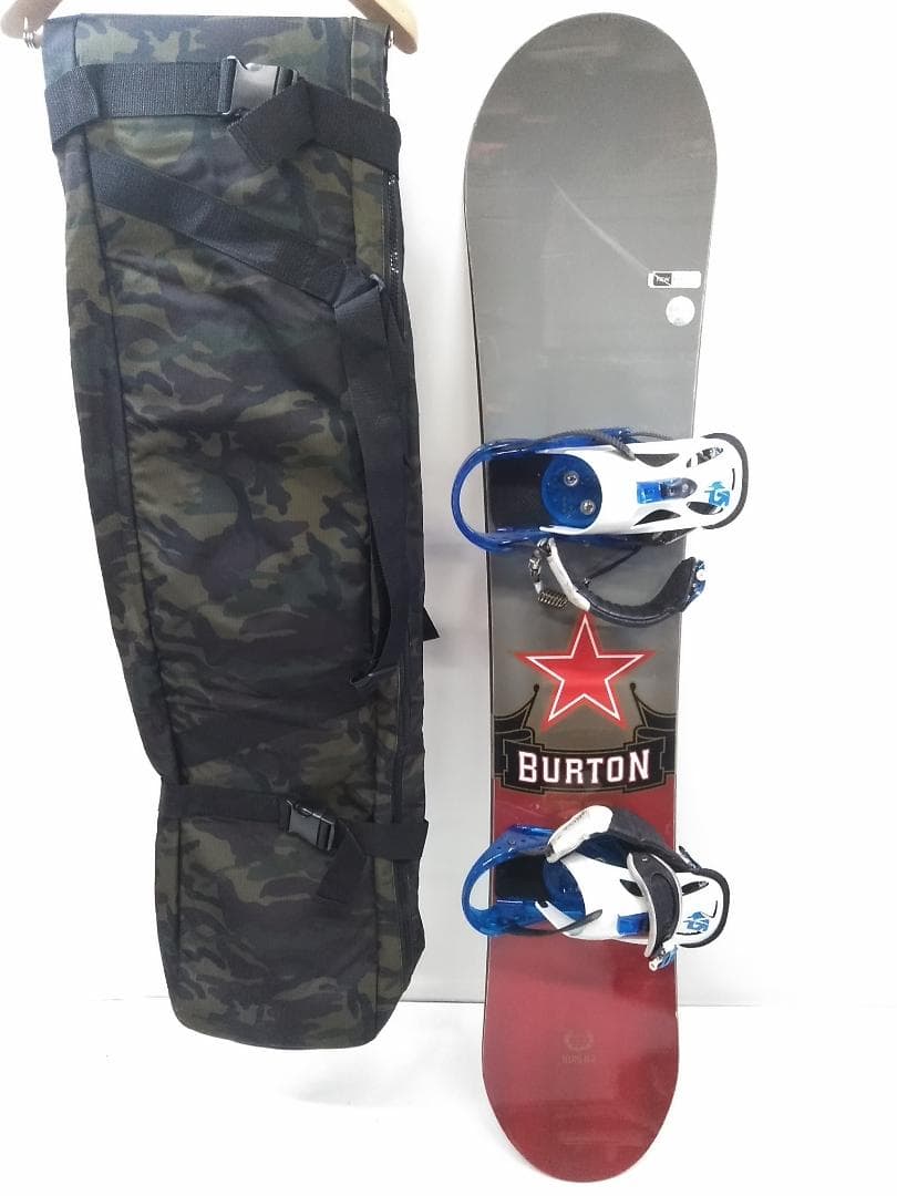 板のみ　　　　大きいサイズ BURTON 162cm メンズスノーボード△