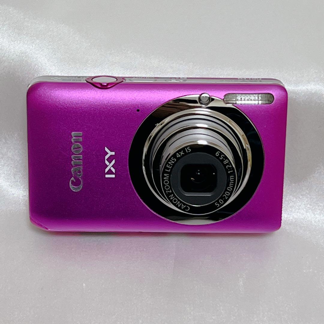 【動作確認済】 Canon キャノン IXY 210F デジタルカメラ ピンク