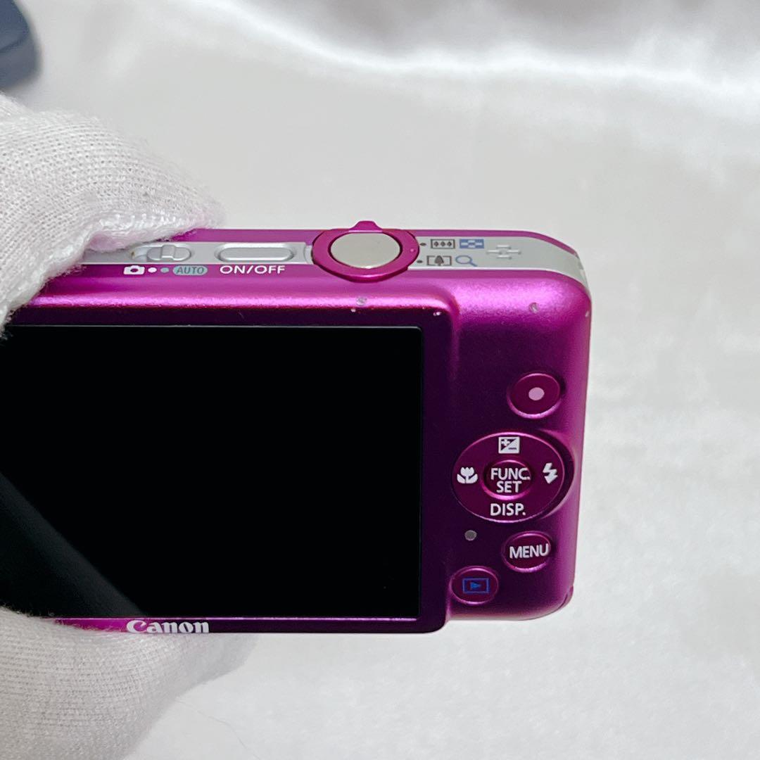 【動作確認済】 Canon キャノン IXY 210F デジタルカメラ ピンク