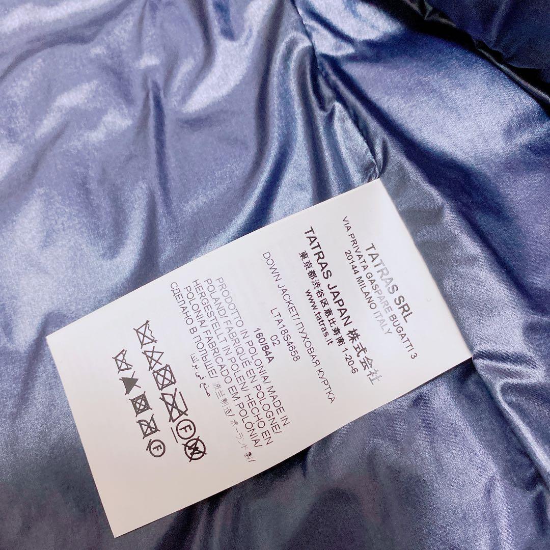 ジ*ー様 TATRAS　タトラス　 ACACIA ダウンジャケット　ノーカラー