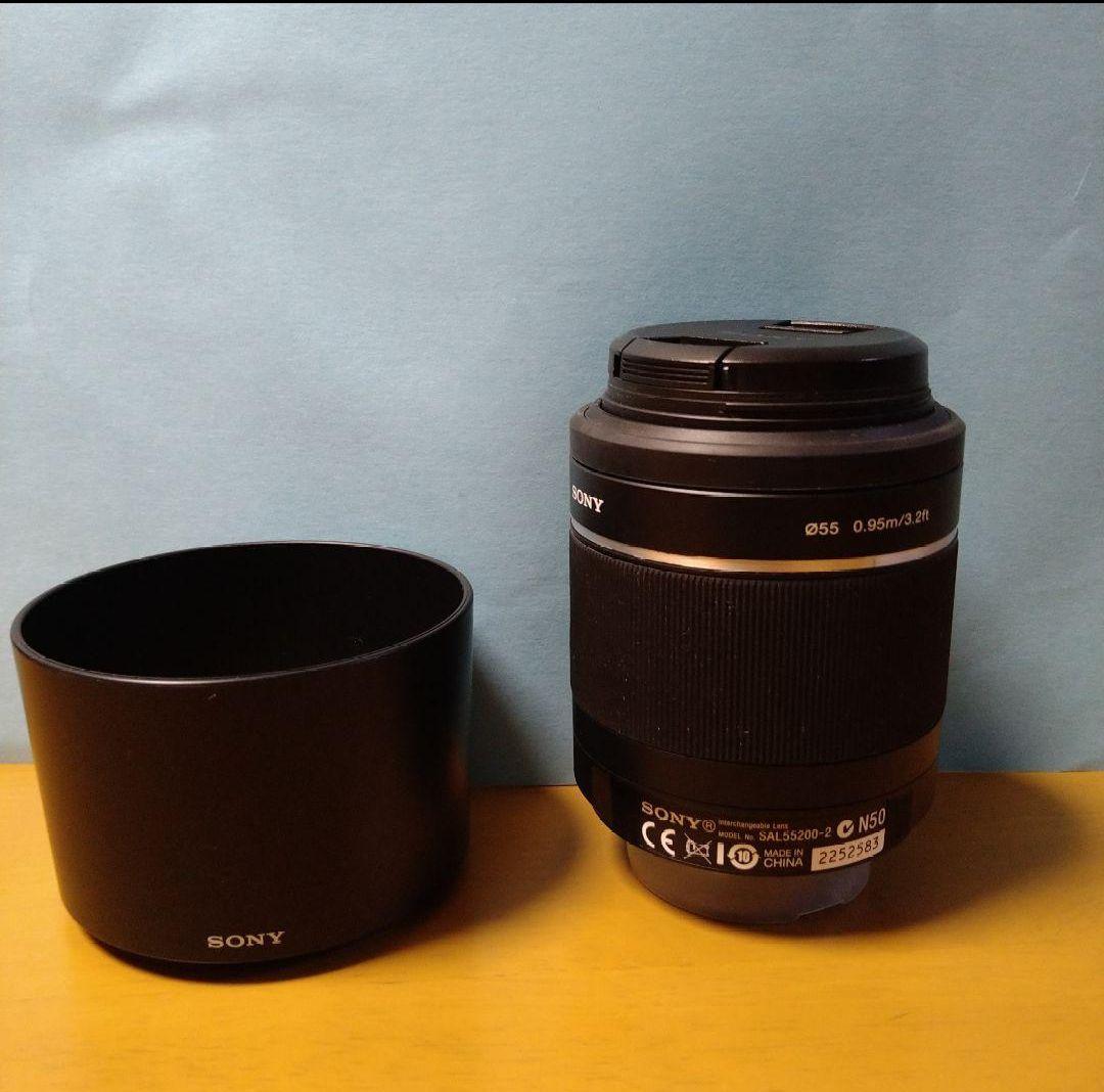SONY ミラーレス一眼　DT 55-200mm F4-5.6