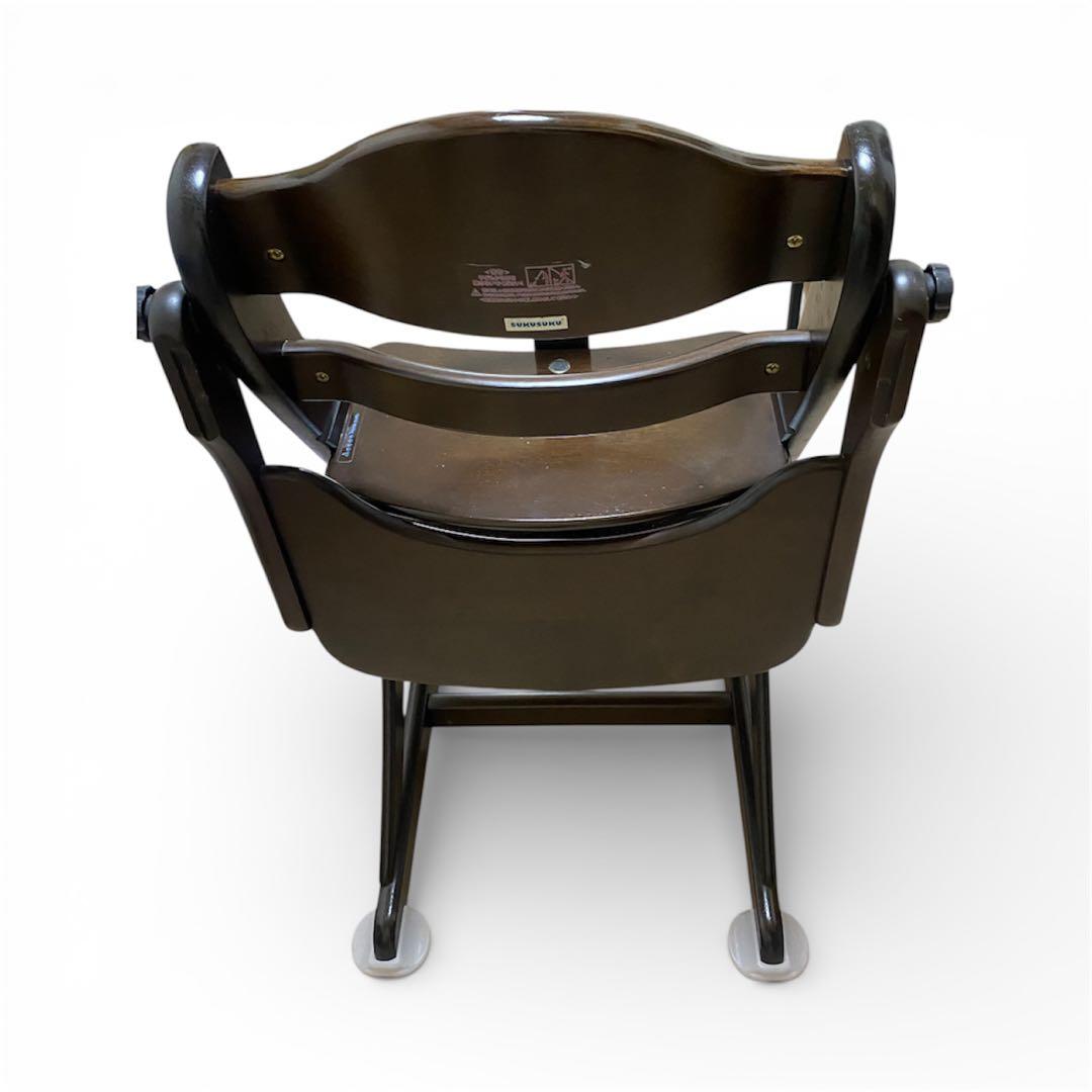 大和屋 すくすくスリムフィットチェアテーブル&ガード付 ベビーチェア