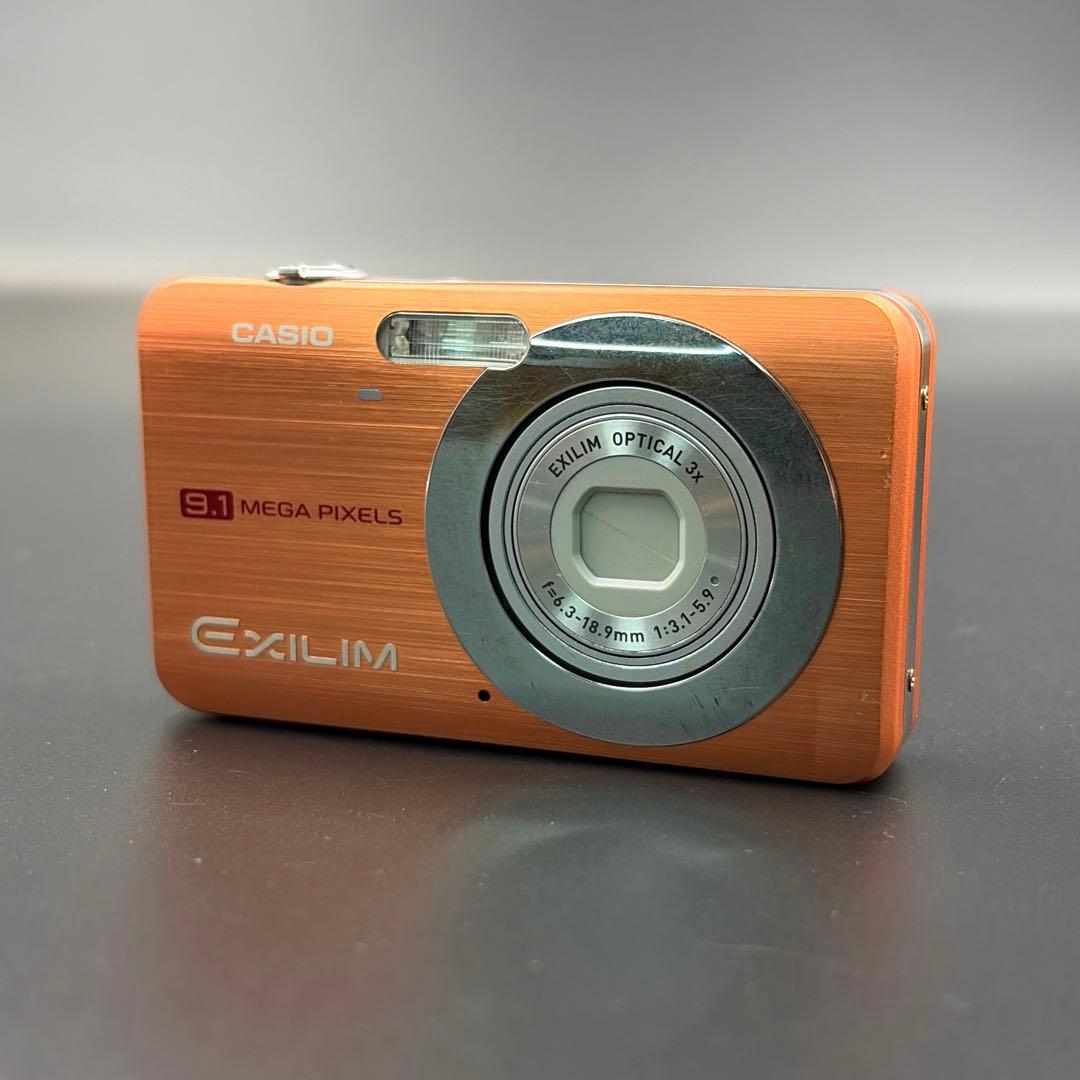 箱付 CASIO EXILIM EX-Z85 オレンジ コンパクトデジタルカメラ