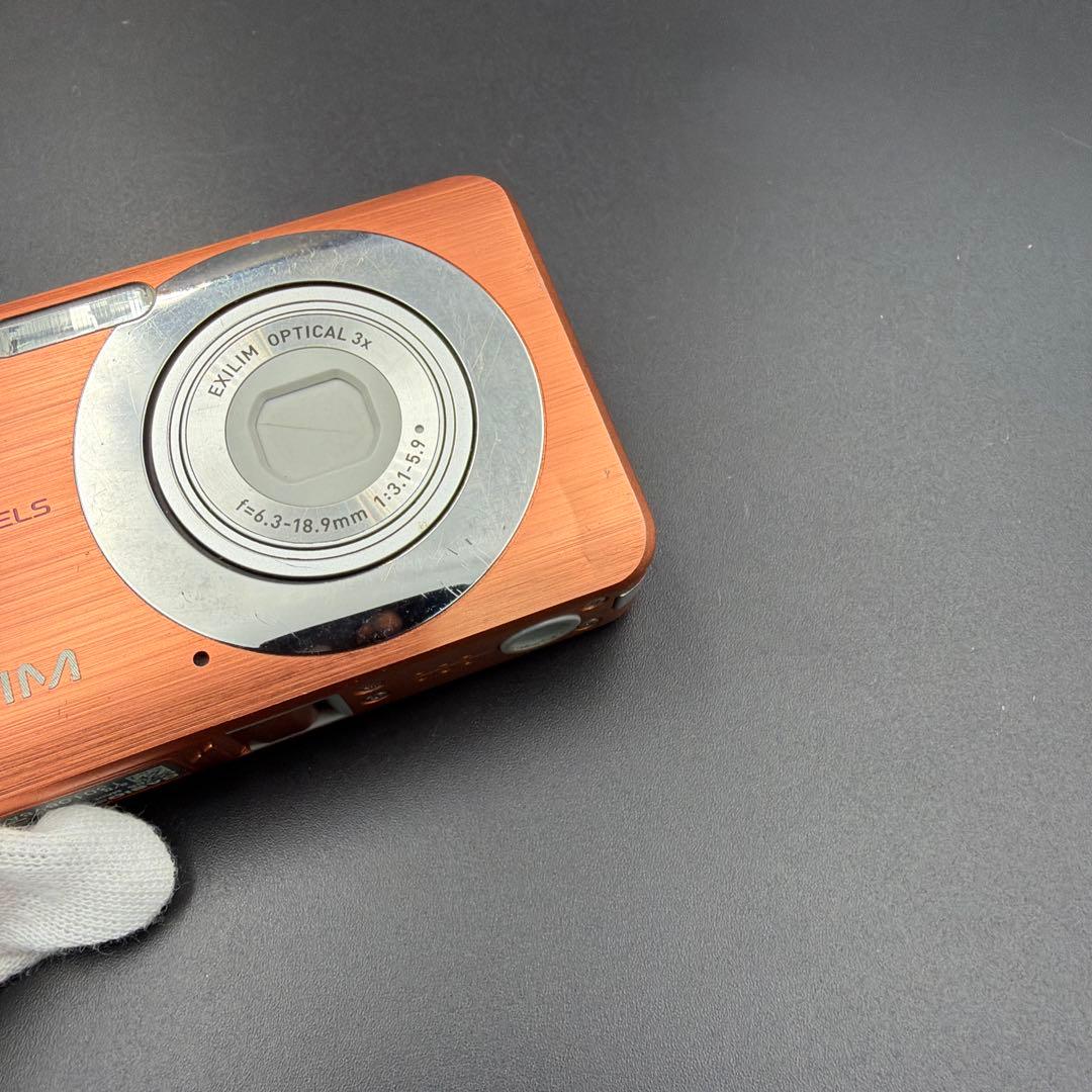 箱付 CASIO EXILIM EX-Z85 オレンジ コンパクトデジタルカメラ