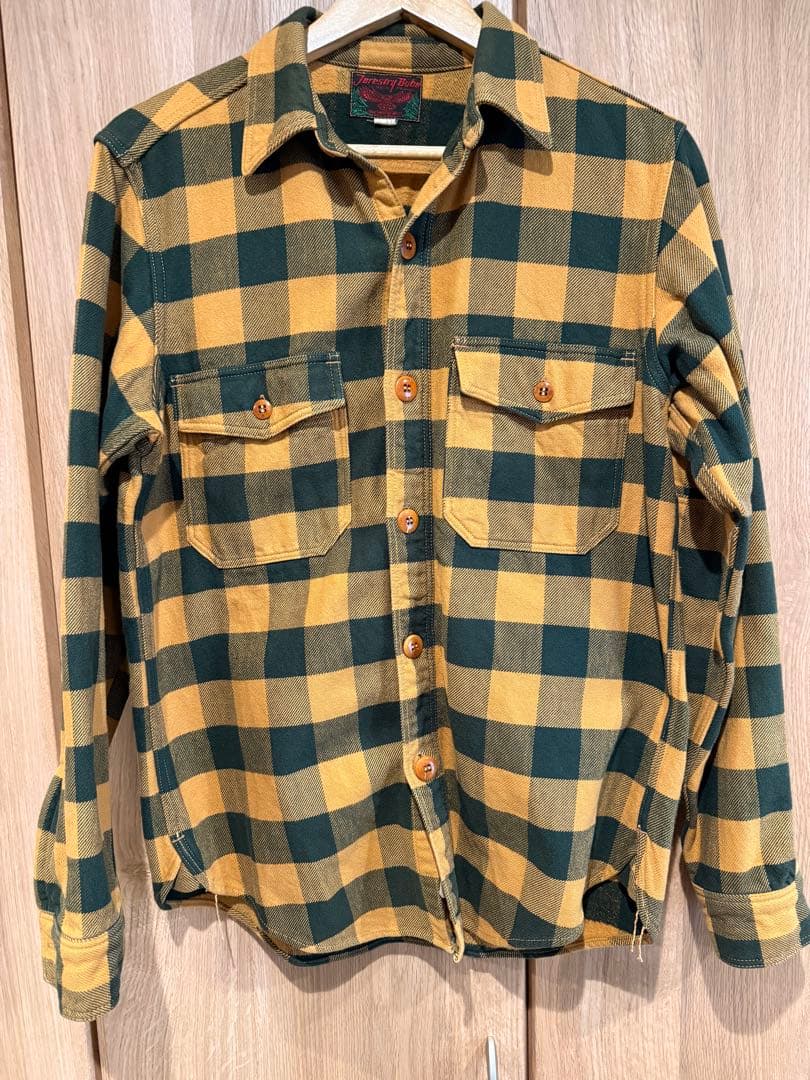 フリーホイーラーズ　スキッドロウ　ネルシャツ