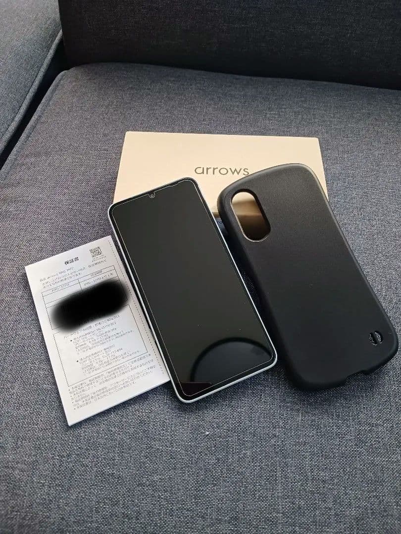 美品arrowsWe2 M07　ライトブルー　楽天モバイル