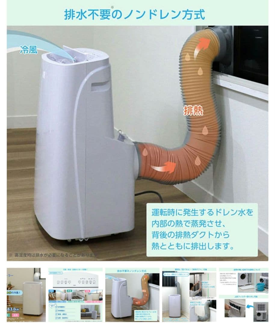 広電 スポットクーラー KEP301R 新品未使用品　日本メーカー品