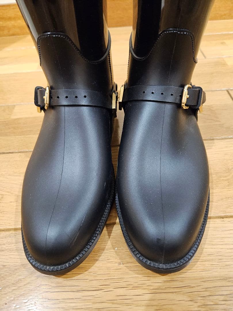 JIMMY CHOO ブラック ロングブーツ　美品❗37