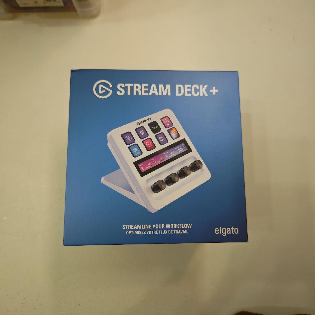 【新品未使用】elgato Stream Deck + ホワイト
