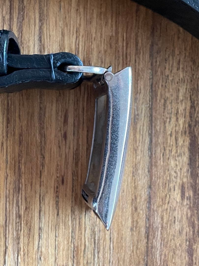 P.J&Co レザーベルト　シルバー925バックル(TIFFANY brass