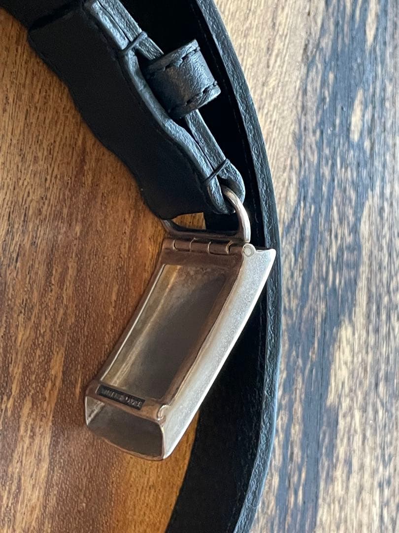 P.J&Co レザーベルト　シルバー925バックル(TIFFANY brass