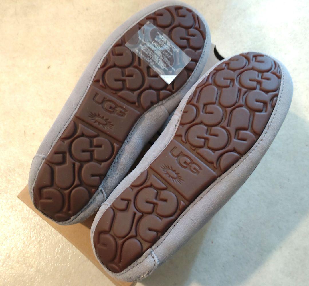 UGG モカシン　ANSLEY(LIGHT GREY) 23cm(サイズUS6)