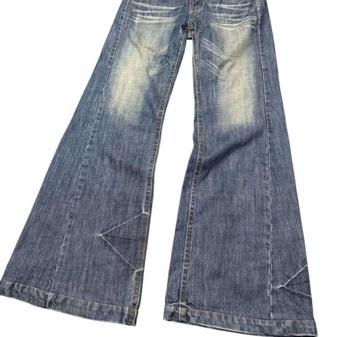 【ビクンビクン】EVISU エヴィス　フレアデニムパンツswag