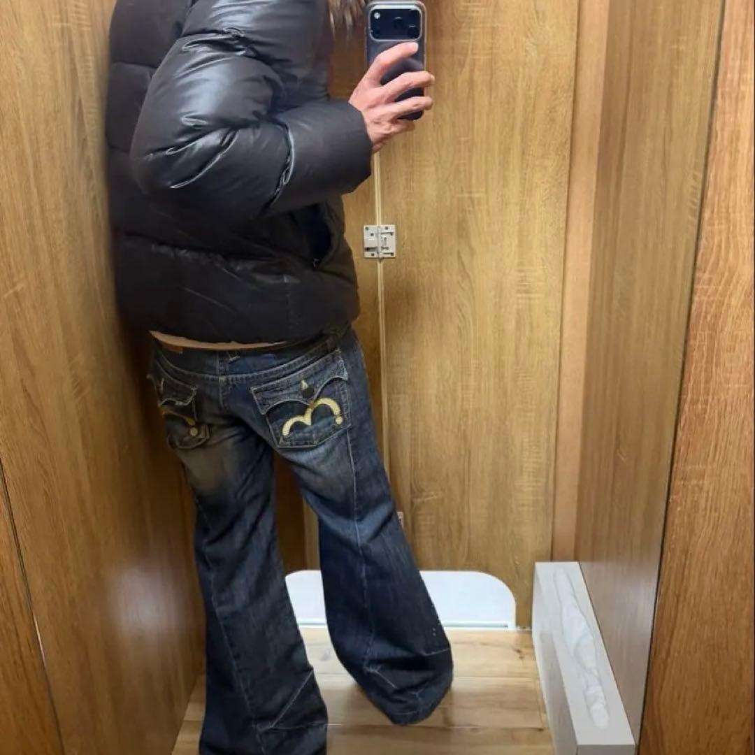 【ビクンビクン】EVISU エヴィス　フレアデニムパンツswag