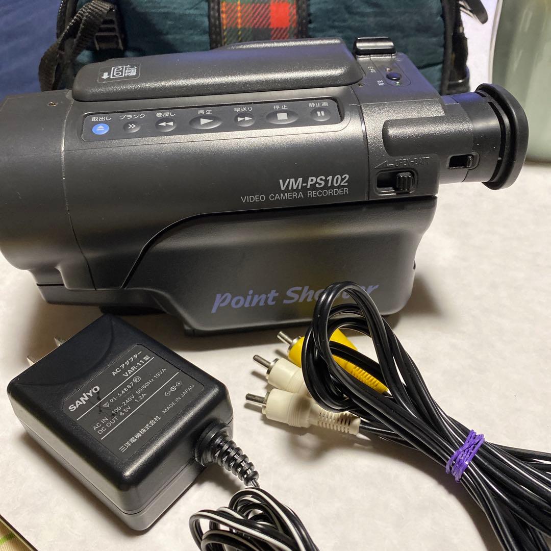 SANYO Video8 ビデオカメラ　VM-PS102型　①