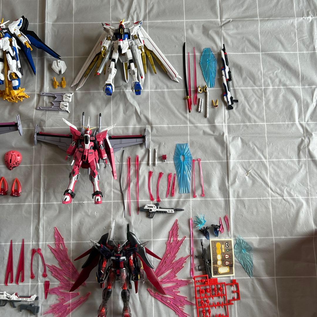 (説明文確認お願いします)ガンダムSEED系　ガンプラジャンクセット