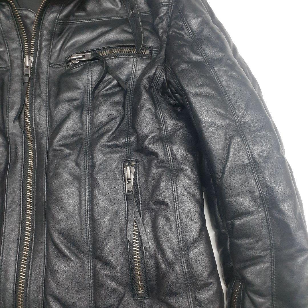専用です。 Liugo Leathers ダウンラムレザージャケット レディース