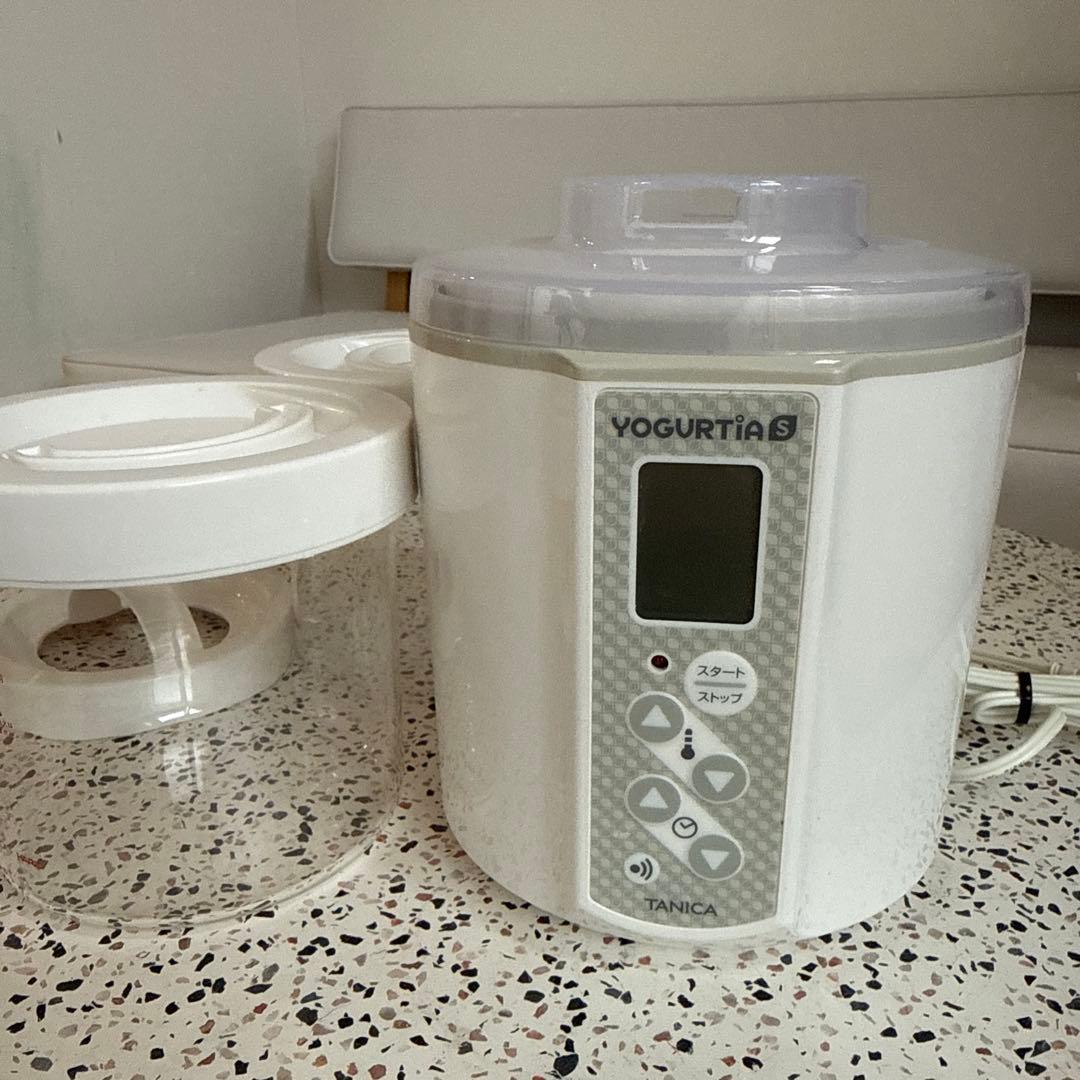 タニカ電器 TANICA 新型 ヨーグルティアS ガラス容器セット
