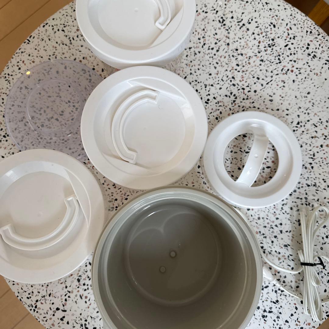 タニカ電器 TANICA 新型 ヨーグルティアS ガラス容器セット