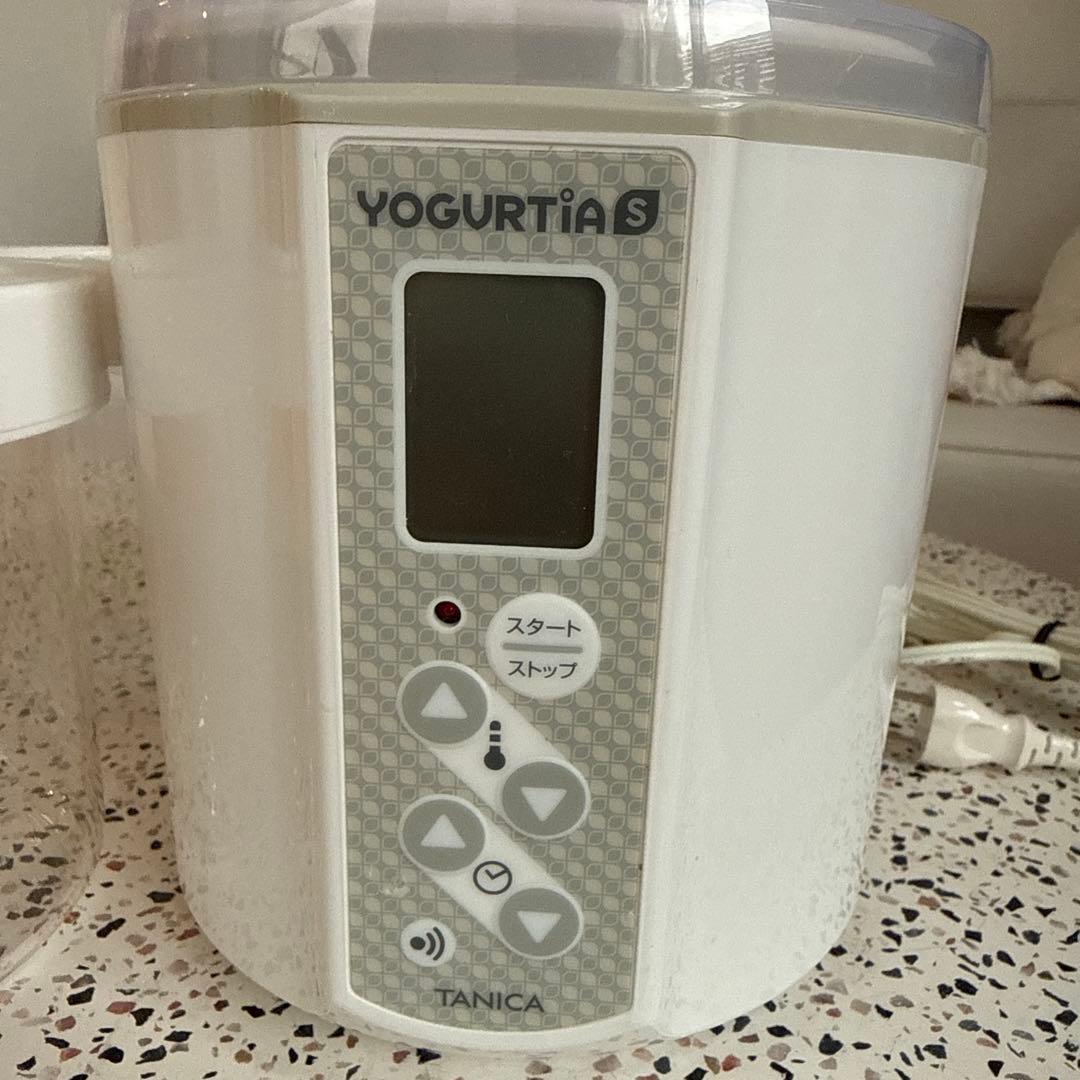 タニカ電器 TANICA 新型 ヨーグルティアS ガラス容器セット
