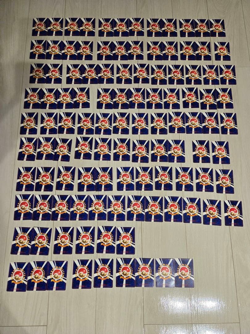 ポケモンカード　旧裏　トレーナーカード　まとめ売り　109枚