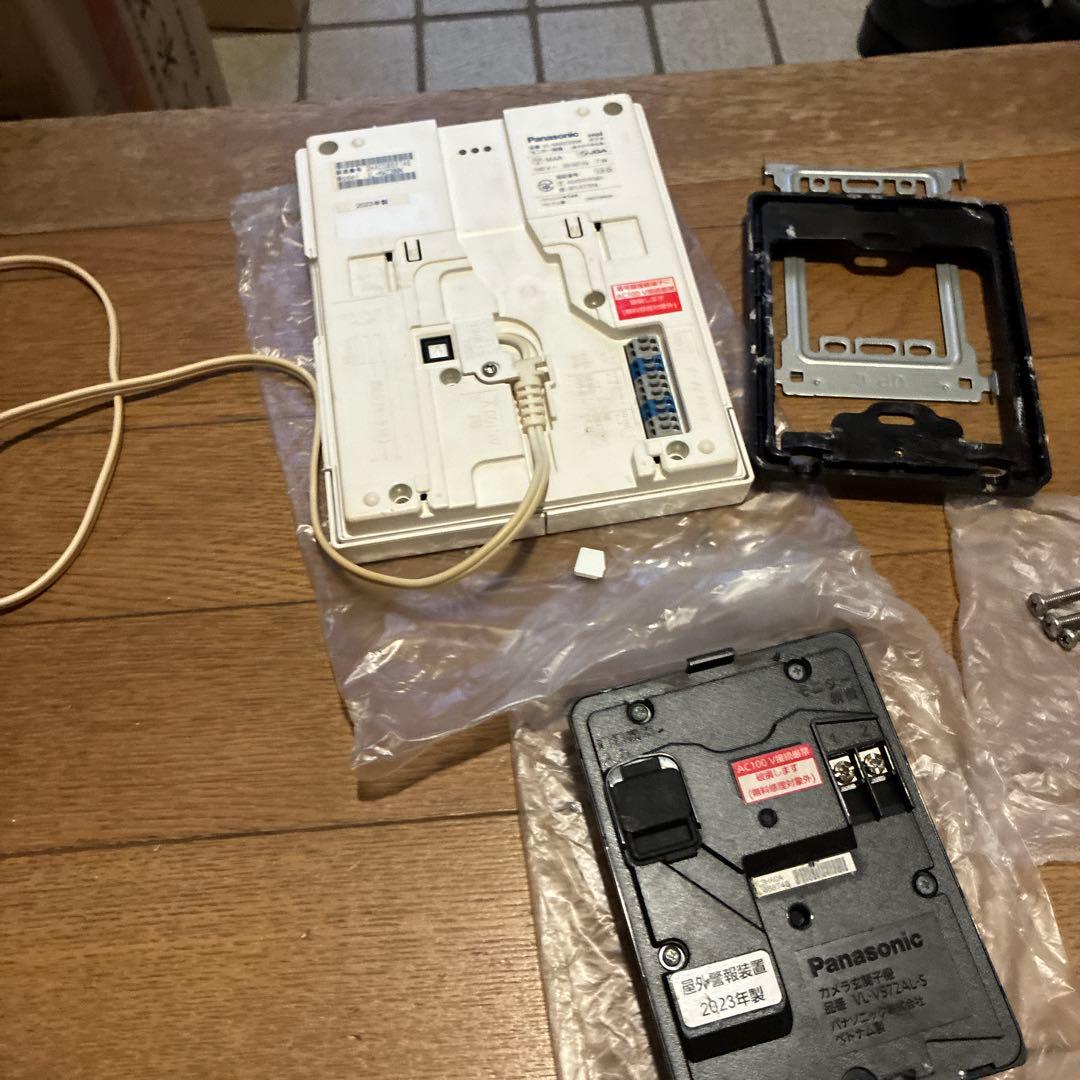 パナソニック ドアホン VL-V572A/VL-MWZ300 2023年製説明書