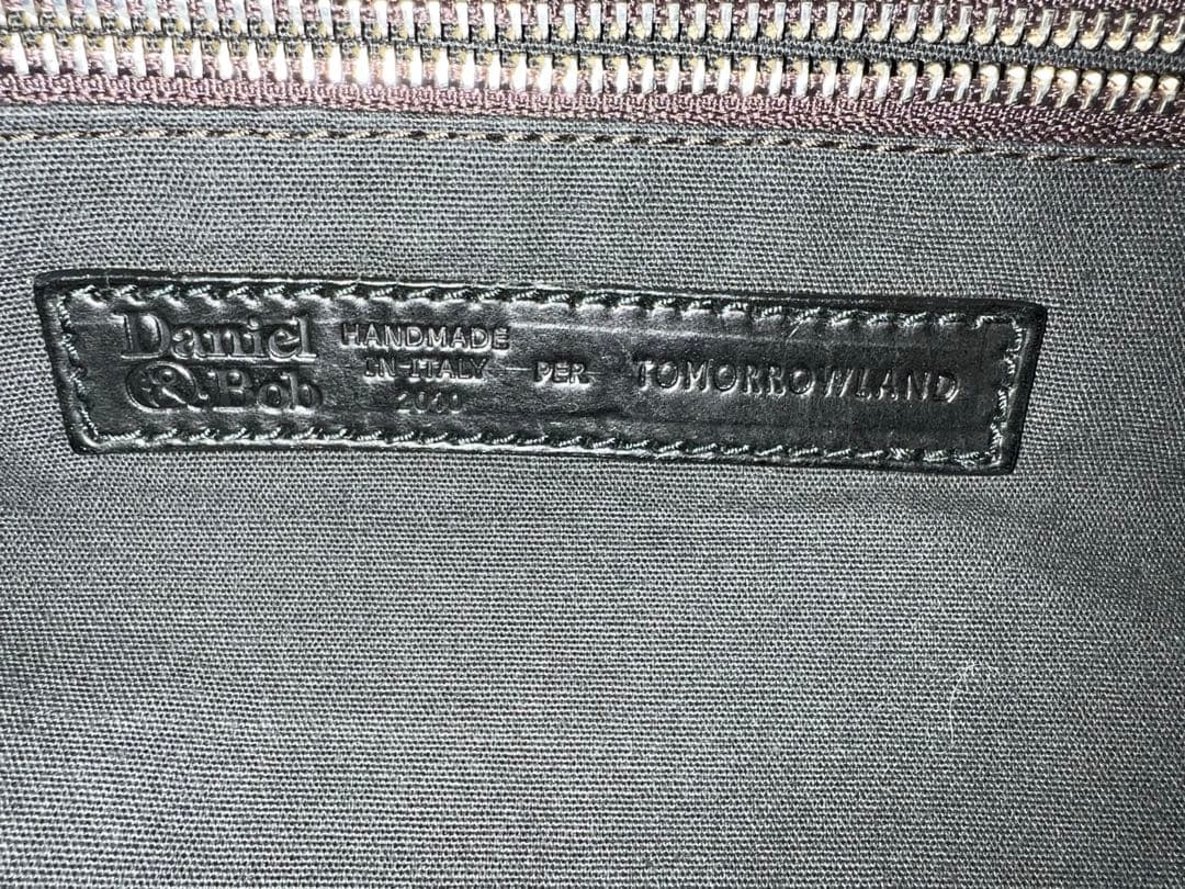 Daniel＆Bob TOMORROWLAND別注 トートバックネイビー