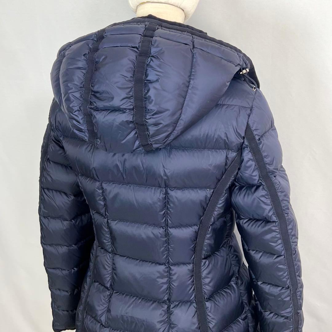『美品』MONCLER HERMINE エルミンヌ ネイビー ダウンジャケット
