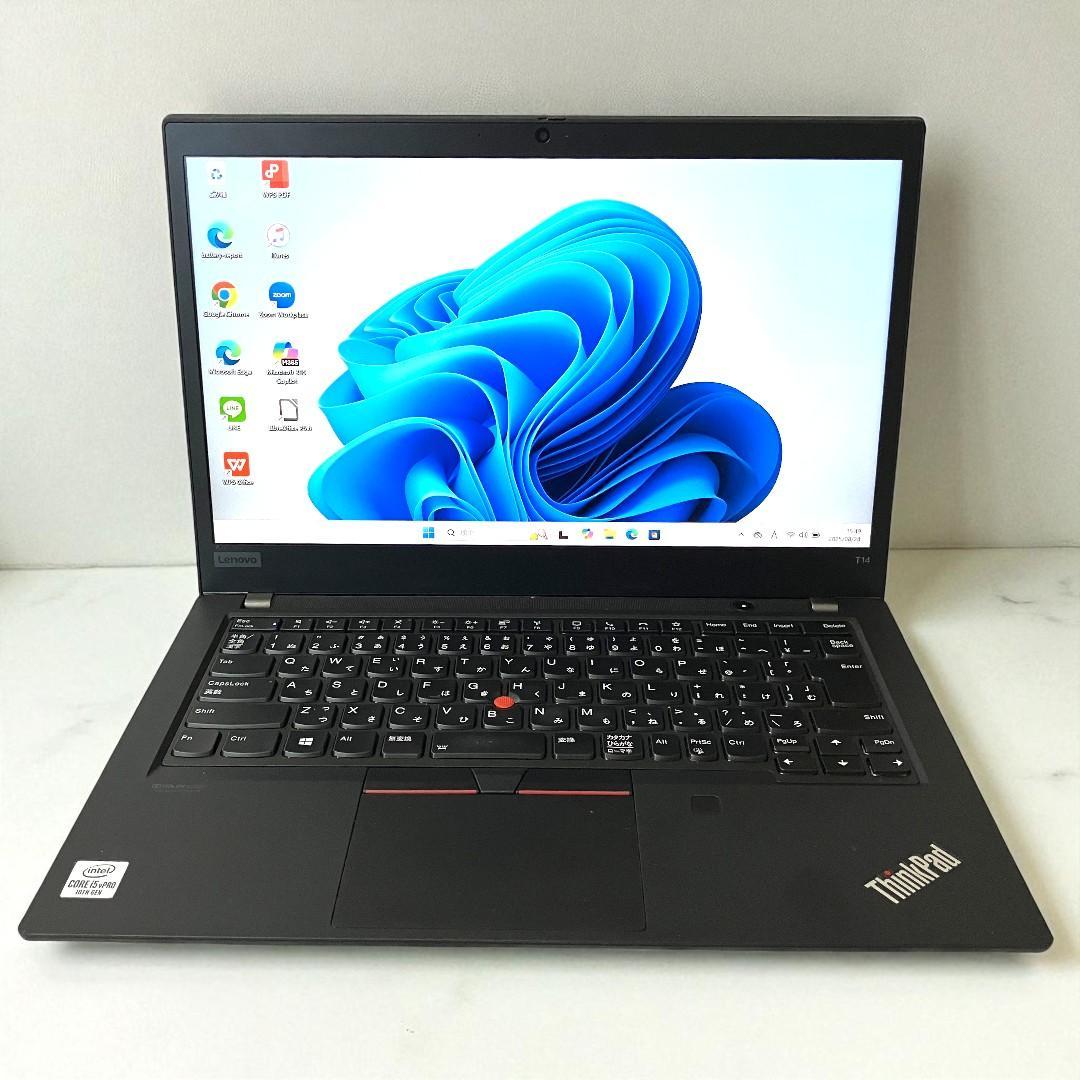 ThinkPad T14 Gen 1/ノートパソコン/第10世代/メモリ16GB