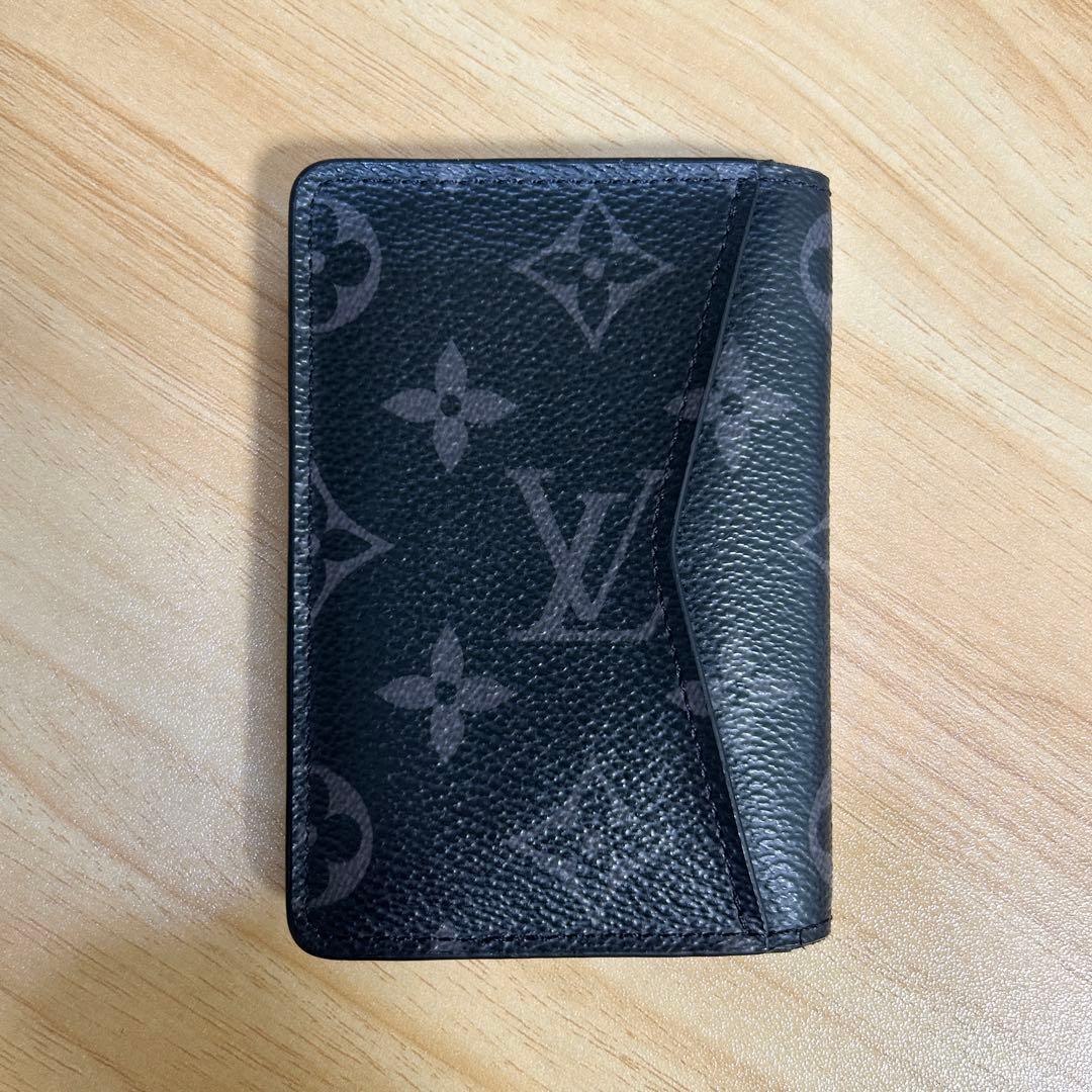 【極美品】ルイヴィトン　新型オーガナイザー・ドゥポッシュ　モノグラムエクリプス