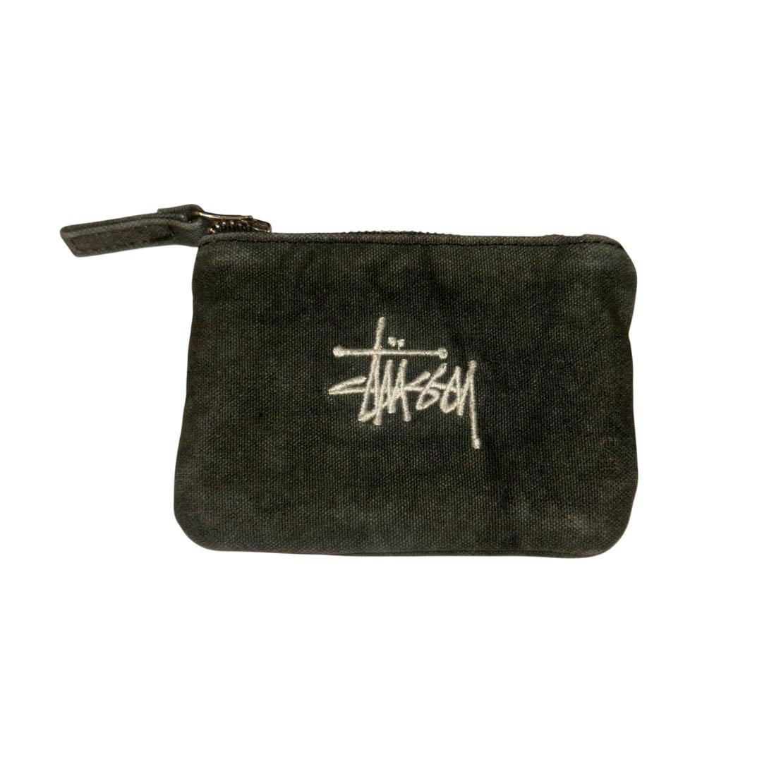 【即完売】STUSSY ケース　canvas coin pouch 刺繍