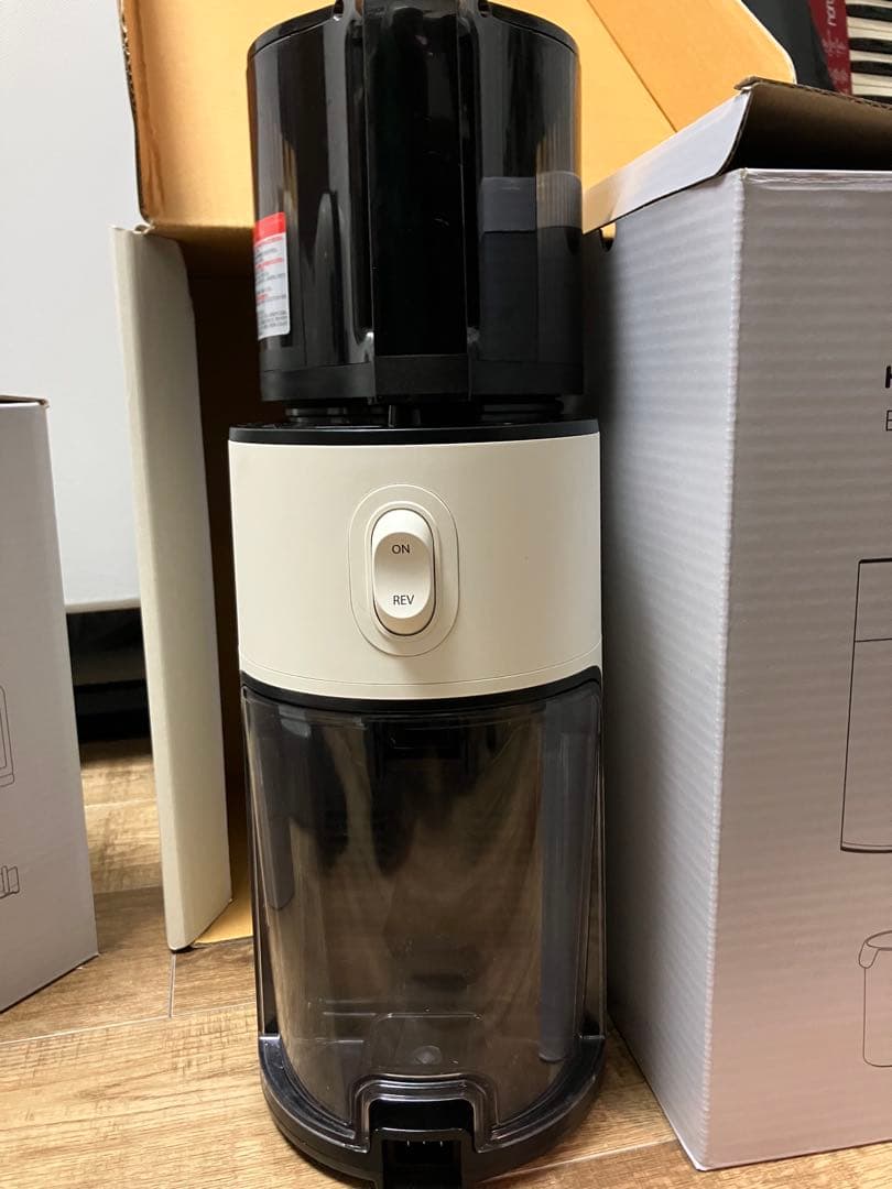 【値下げ】HUROM H400 スロージューサー ワームホワイト