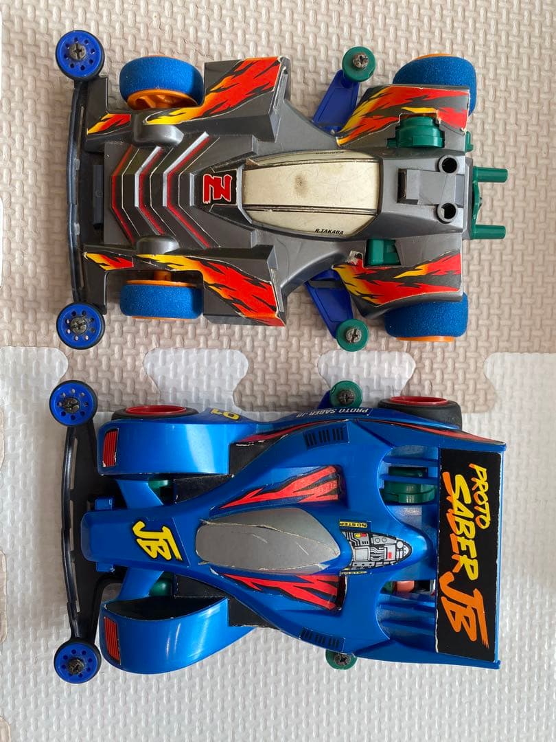 【当時物】ミニ四駆 まとめ売り 11台セット レッツ&ゴー世代　ボックス付