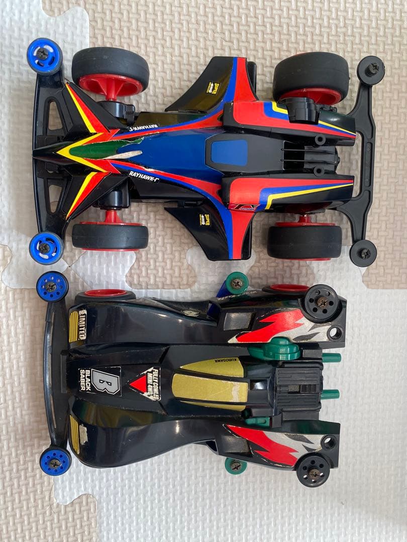 【当時物】ミニ四駆 まとめ売り 11台セット レッツ&ゴー世代　ボックス付