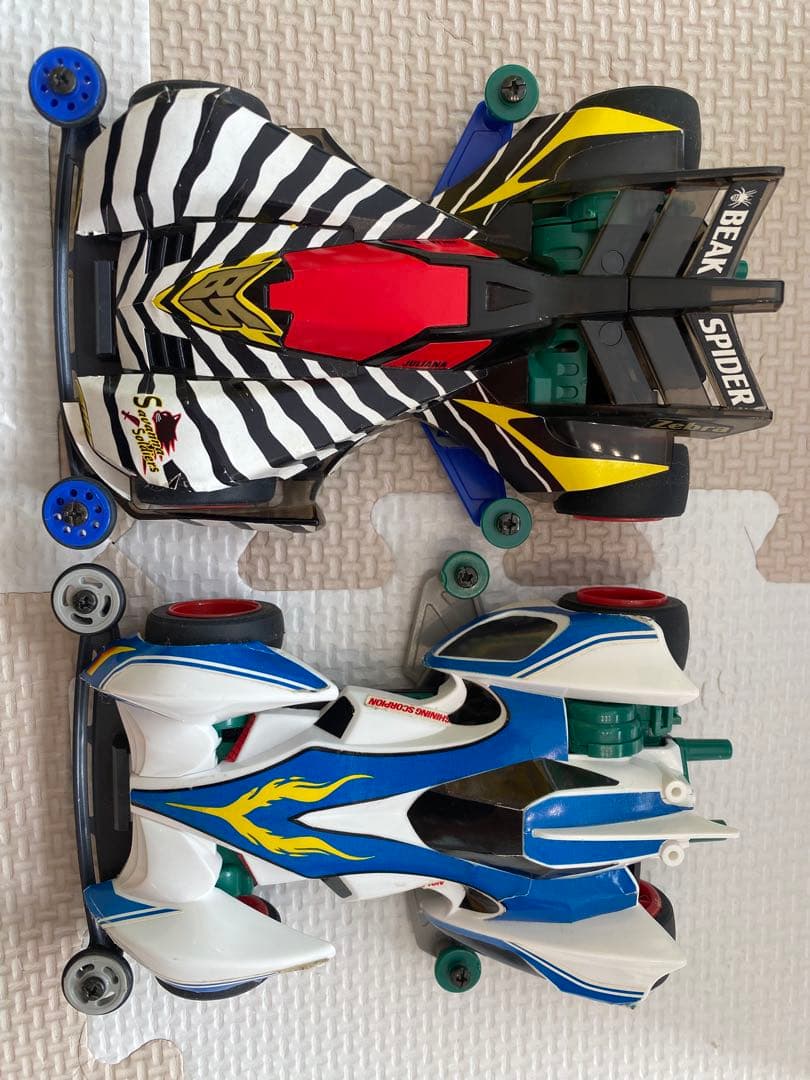 【当時物】ミニ四駆 まとめ売り 11台セット レッツ&ゴー世代　ボックス付