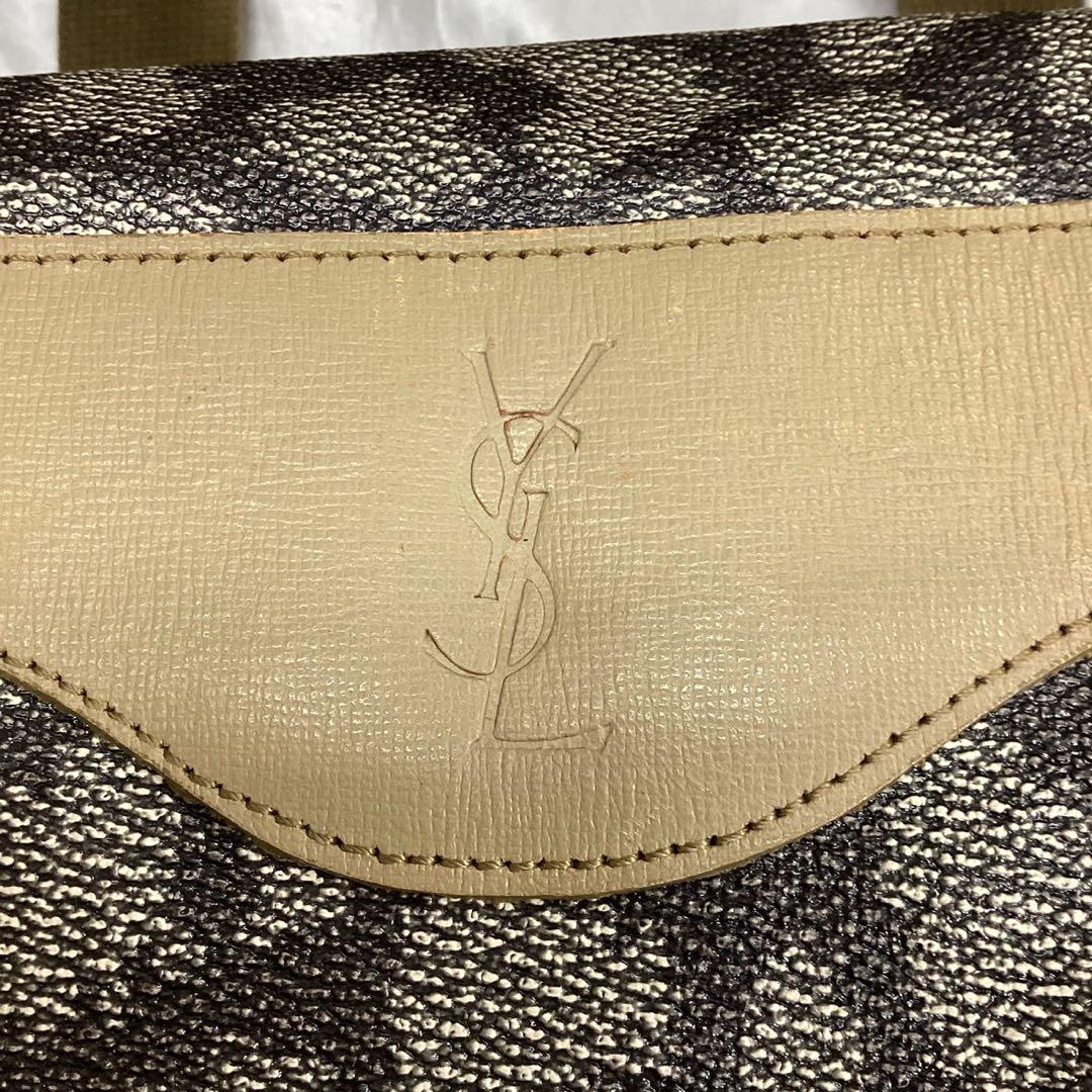 【Yves Saint Laurent】ジラフ★ボストンバッグ ★良品【YSL】