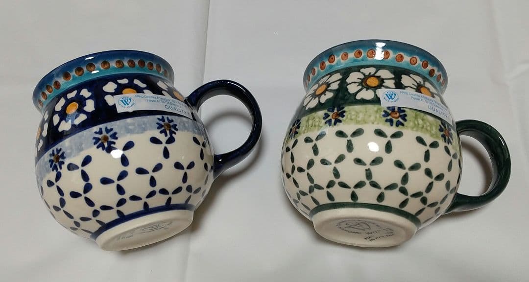ポーリッシュポタリーマグカップ 2個セット